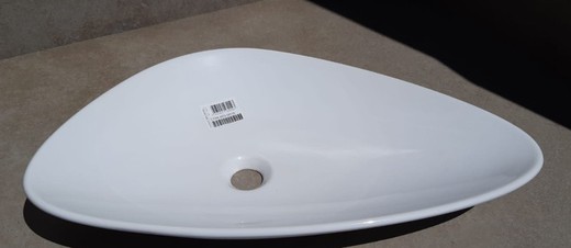 Lavabo sobre encimera triangular, Piu due de Vitra VIT5194003016