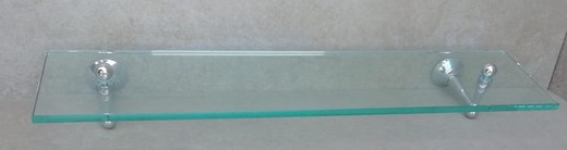 Etagère de salle de bain en verre 50cm, Timeo par Vitra