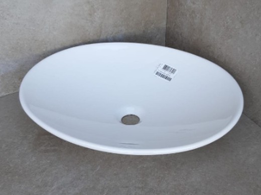 Lavabo oval 50cm, Piu Due de Vitra VIT5190B0030016