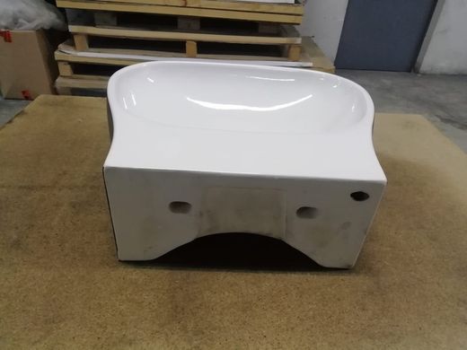 Vasque en céramique bicolore, Pear by Agape