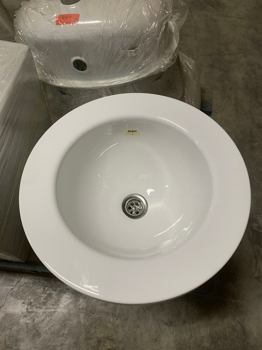 Lavabo redondo encastrado de Alape ALAA053143