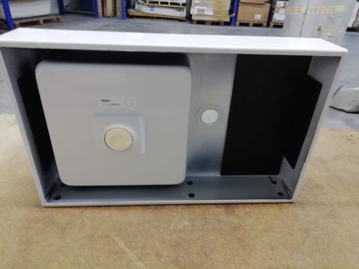 Lavabo a pared de acero esmaltado, de Alape ALAWTQS525HL