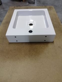Lavabo a pared 45cm de acero, Alape ALAWTQS450H