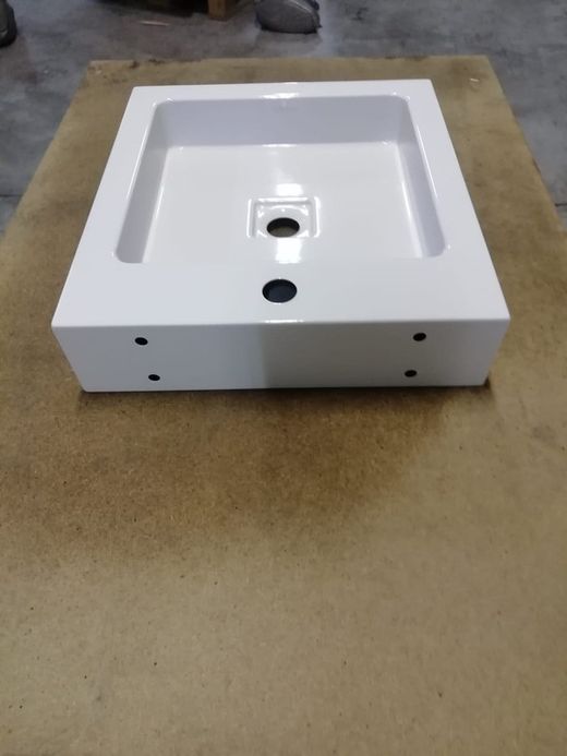 Lavabo a pared 45cm de acero, Alape ALAWTQS450H