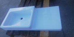Lavabo a pared con encimera a la derecha, Aq Edition ARTAQ718SO