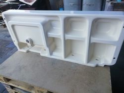 Lavabo a pared con encimera a la derecha, Aq Edition ARTAQ718SO