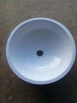 Bassin de boue semi-encastré 38cm, Blanc, Aq11 par Vitra