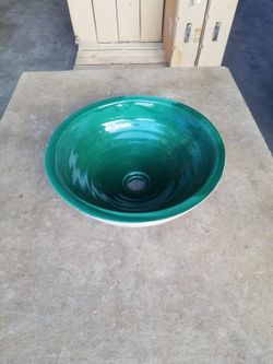 Bassin de boue semi-encastré 38cm, Cobalt Green, Aq11 par Vitra