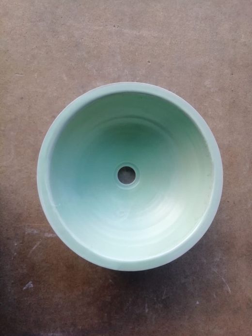 Bassin de boue semi-encastré de 38,5 cm, Vert clair, Aq11 par Vitra