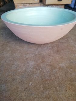 Bassin de boue semi-encastré de 38,5 cm, Vert clair, Aq11 par Vitra