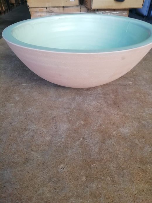 Bassin de boue semi-encastré de 38,5 cm, Vert clair, Aq11 par Vitra