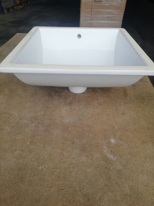 Lavabo carré encastrable, Arquitect par Vitra