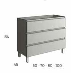 Mueble Inglet a suelo 70 - Blanco AZORCNB218LRCNB091CB