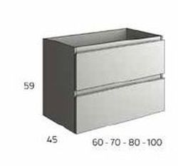 Meuble Inglet Suspendu 100 - Bambou