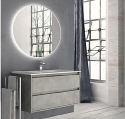 Meuble Suspendu Siri 100 - Blanc Brillant