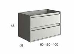 Mueble Siri suspendido 100 - Cambrian AZORCNB160CCCNB088CB