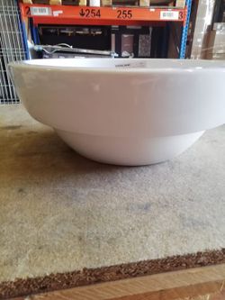 Lavabo redondo de Apoyo/semiencastre, de Catalano CAT45AC