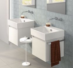 Lavabo a pared de 60 con rebosadero, Premium de Catalano CAT160VP00