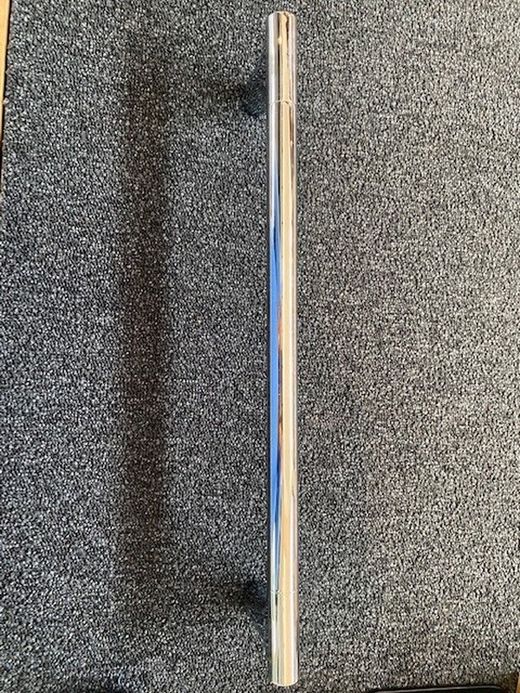 Toallero de barra fija cromado 45cm, de Cosmic COS2580164