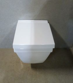 Inodoro + Asiento y tapa suspendido 2nd Floor de Duravit DUR2220090000
