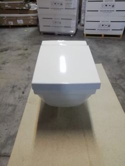 Inodoro + Asiento y tapa suspendido 2nd Floor de Duravit DUR2220090000