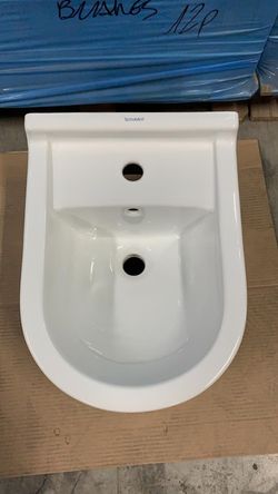 Bidet suspendu compact, Starck 3 par Duravit