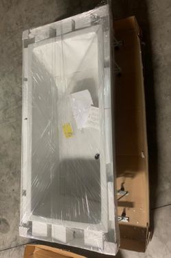 Baignoire à encastrer en acrylique, 185,5x85x5 Sundeck par Duravit