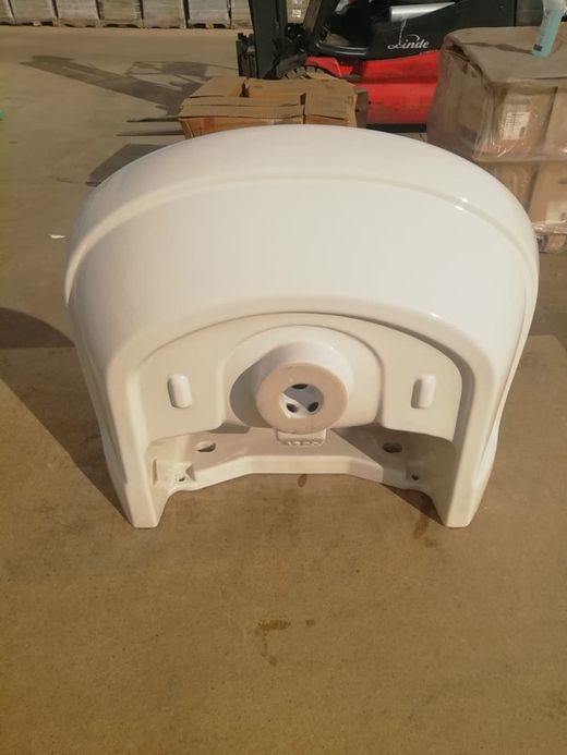 Lavabo suspendu semi-circulaire 60cm, Form500 par Vitra