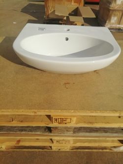 Lavabo suspendu semi-circulaire 60cm, Form500 par Vitra