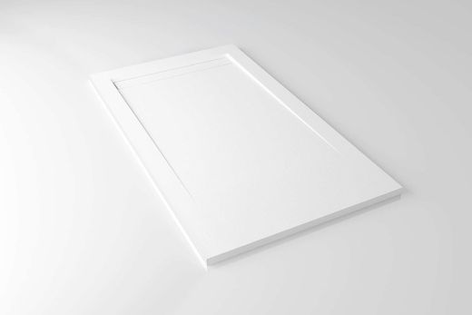 Receveur de douche Moon X en Solidsurface, 90x154 par Hidrobox
