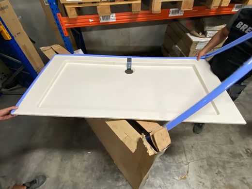 Receveur de douche Studio, 75x160 résine par Hidrobox