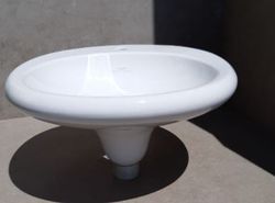 Lavabo mural ovale 60cm, Istanbul par Vitra