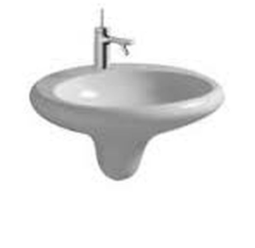 Lavabo mural ovale 60cm, Istanbul par Vitra