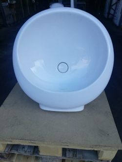 Lavabo / socle 60cm, Istanbul par Vitra