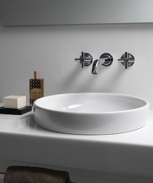 Lavatório de bancada de 40cm, Jewels, da Vitra