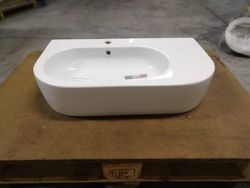 Lavabo suspendu 75cm, Flo by Kerasan