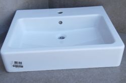 Lavabo suspendu Alpina, par Vitra