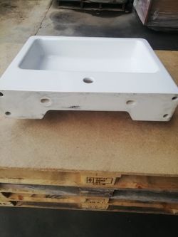 Lavabo suspendu Alpina, par Vitra