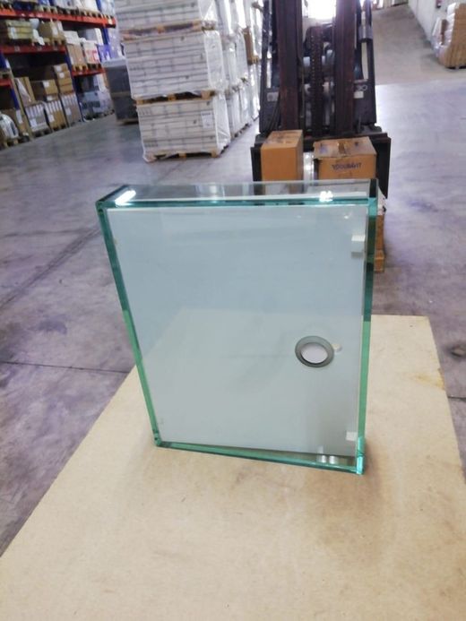 Vasque à poser en verre par Antonio Miró