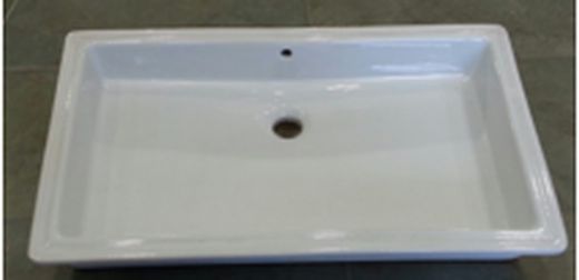 Lavabo bajo encimera, Arquitect de Vitra ARTAQRECT60