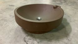 Lavabo à poser en caoutchouc, par Boing