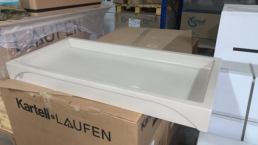 Bacia de suporte de concreto de 90 cm, Elle