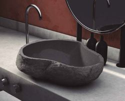Lavabo sobre encimera piedra de rio, Akutan ART030210277