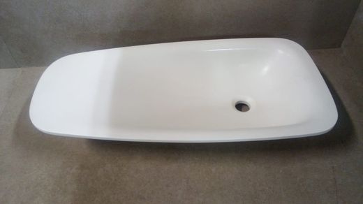 Lavabo sobre encimera uniforme, modelo KEA de Rapsel VITKEA3877