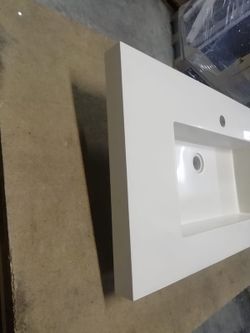 Lavabo/encimera para mueble, Coret de Loft&Bath LOFTCOR81BLBR