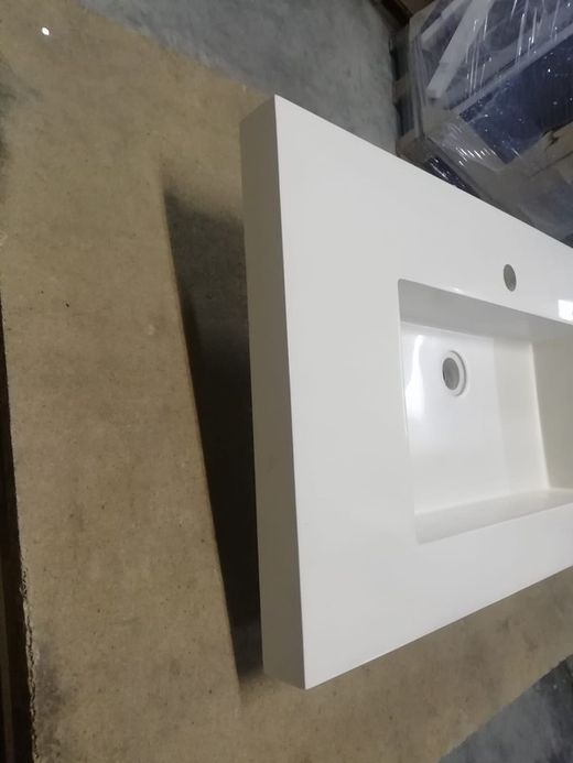 Lavabo/encimera para mueble, Coret de Loft&Bath LOFTCOR81BLBR
