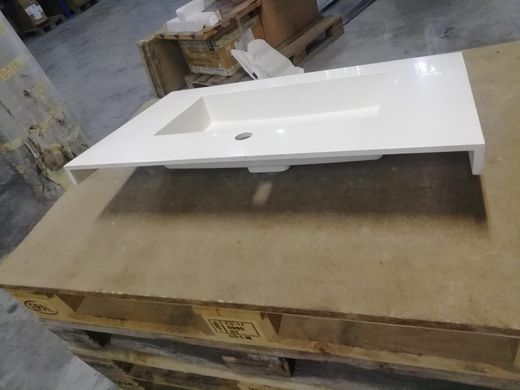 Lavabo/encimera para mueble, Coret de Loft&Bath LOFTCOR81BLBR