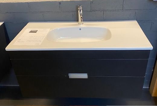 Lavabo a pared y/o de semi encastre, Mapini fons MAPFONS100