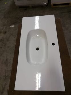 Lavabo a pared y/o de semi encastre, Mapini fons MAPFONS100