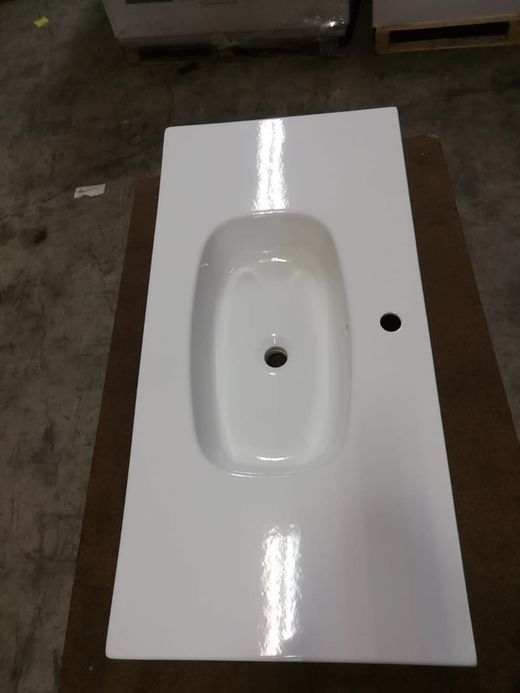 Lavabo a pared y/o de semi encastre, Mapini fons MAPFONS100